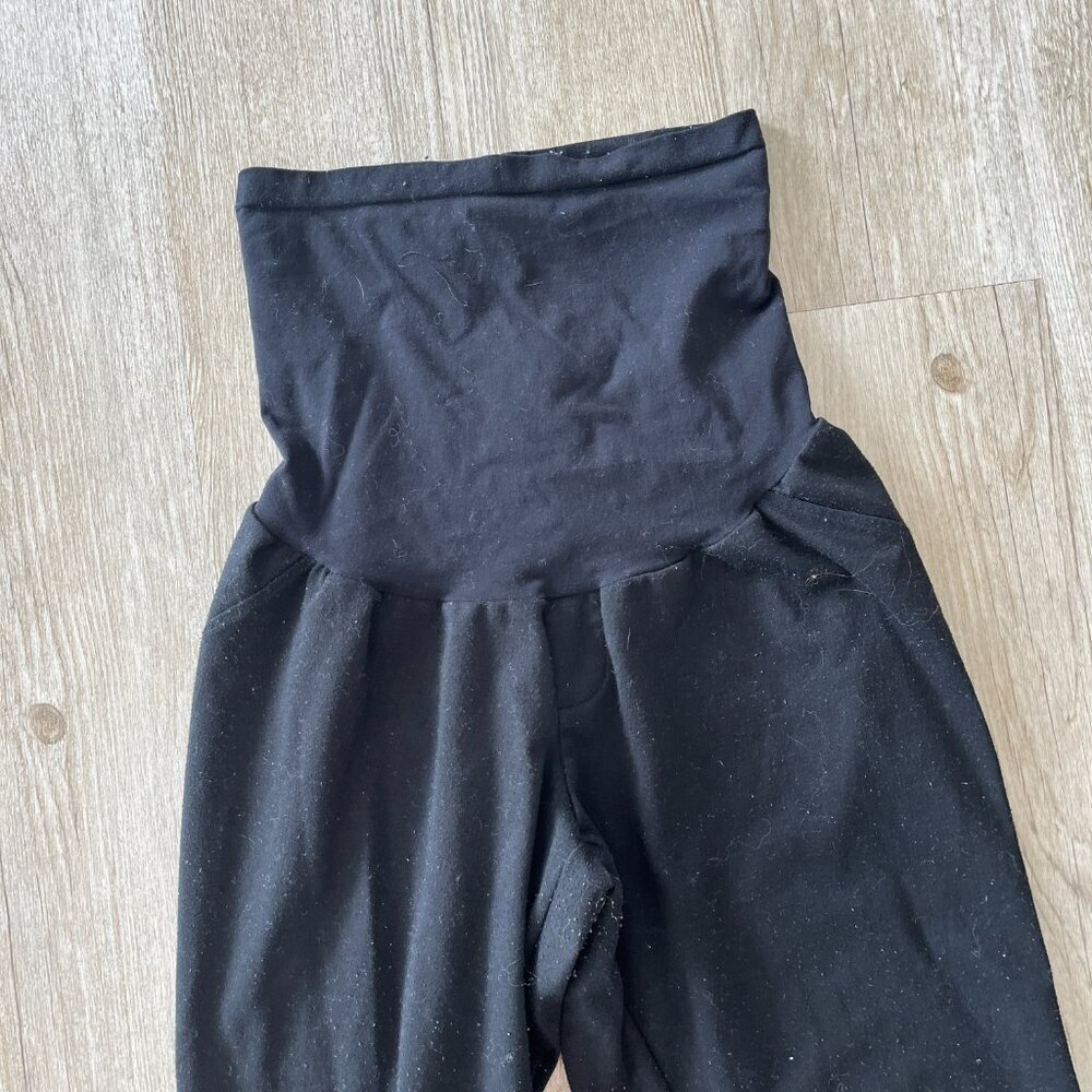 Womens Motherhood Maternity Black Casual Pants - L - Picture 2 of 7